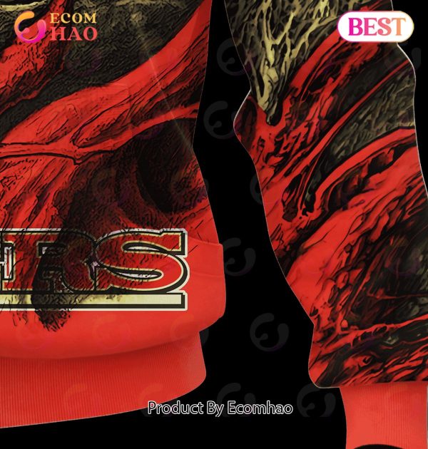 NFL San Francisco 49ers Demon Eyes 3D Hoodie