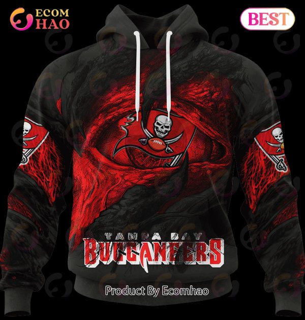 NFL Tampa Bay Buccaneers Demon Eyes 3D Hoodie