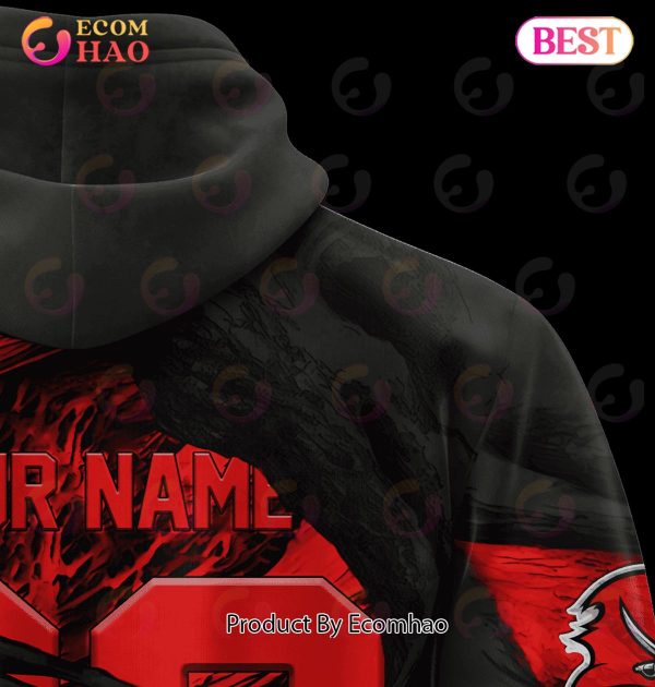 NFL Tampa Bay Buccaneers Demon Eyes 3D Hoodie