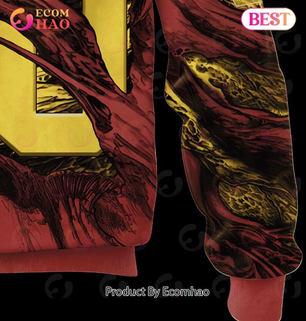 NFL Washington Commanders Demon Eyes 3D Hoodie