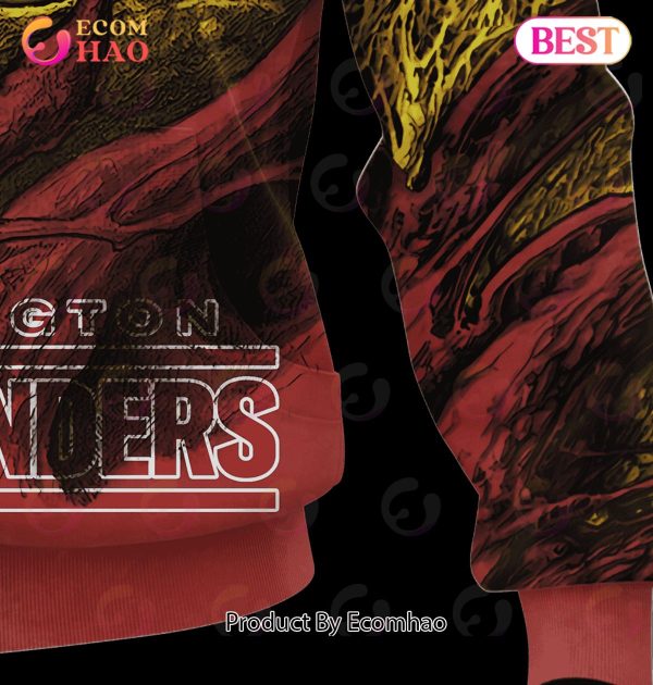 NFL Washington Commanders Demon Eyes 3D Hoodie