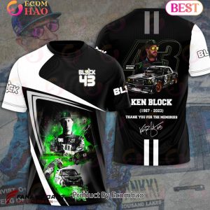 Block 43 1967 – 2023 Thank You For The Memories 3D T-Shirt