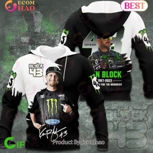 Ford Ken Block 43 1967 – 2023 Thank You For The Memories 3D T-Shirt
