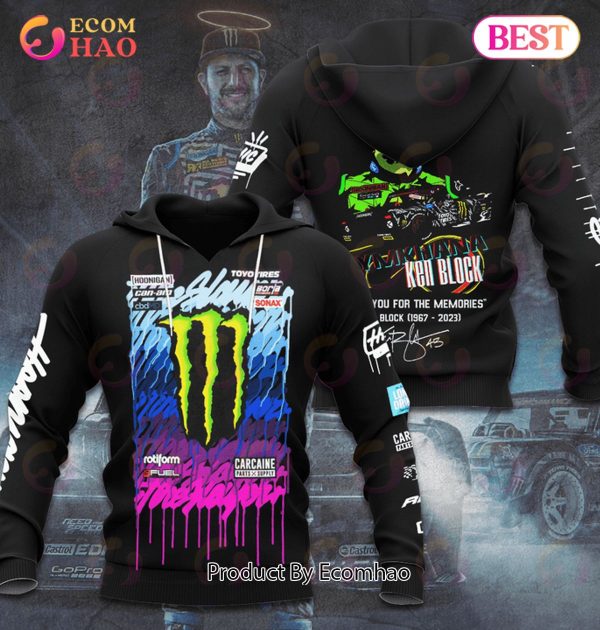 Thank You For The Memories Ken Block 1967 – 2023 3D Apparels T-Shirt