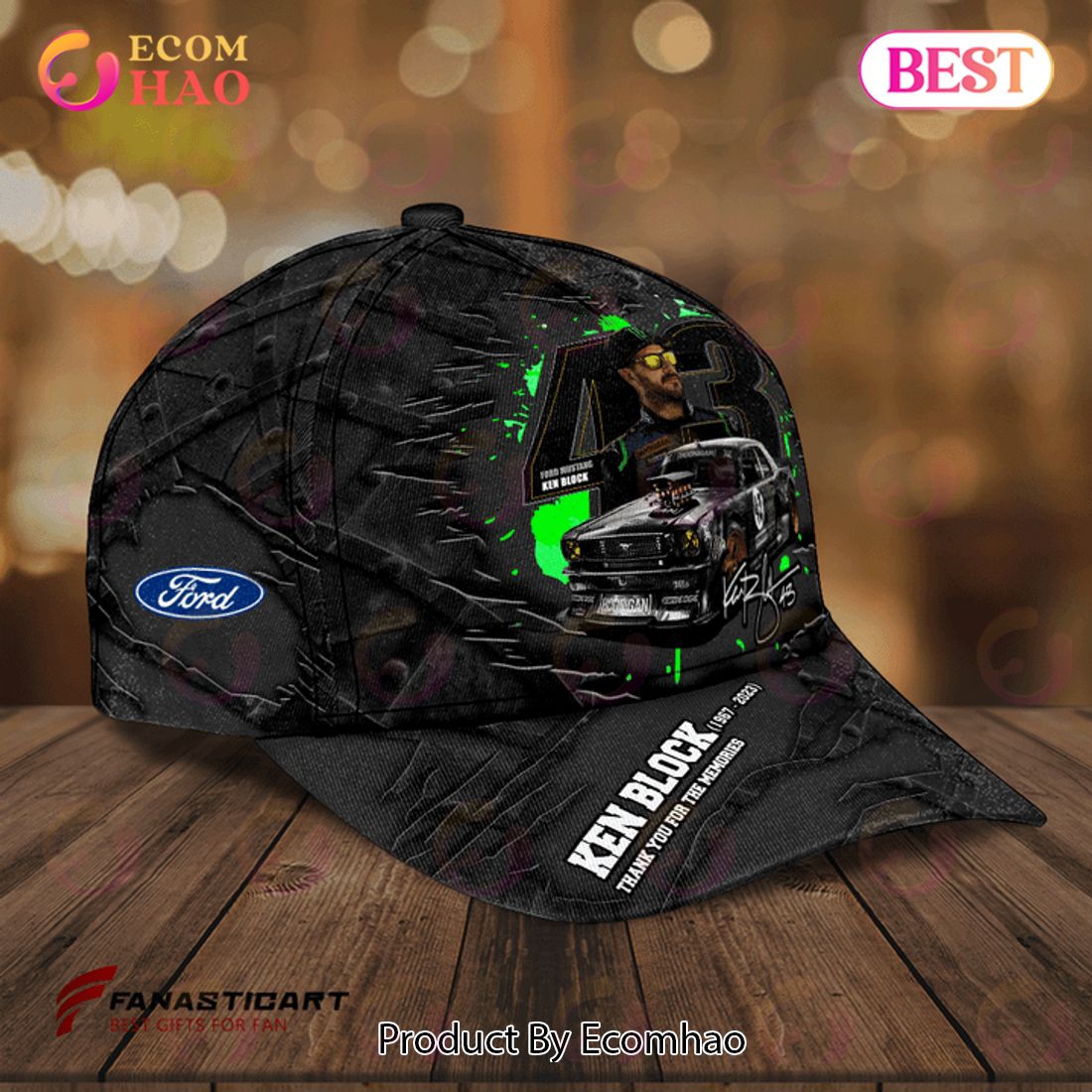 Ken Block Classic Cap Thank You For The Memories