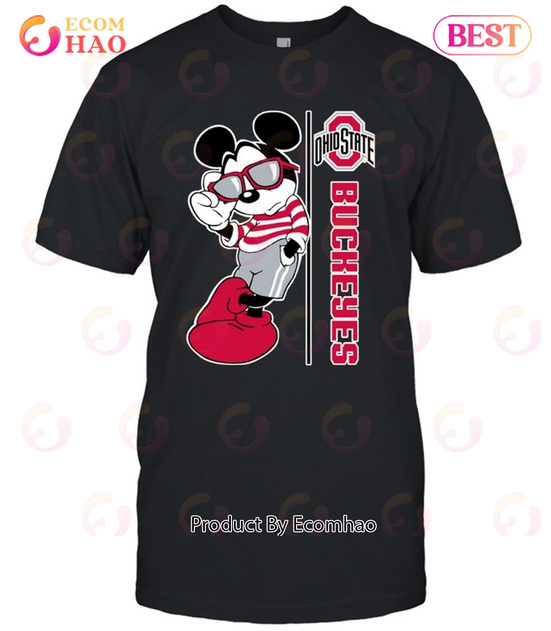 Mickey X Ohio State Buckeyes Unisex T-Shirt