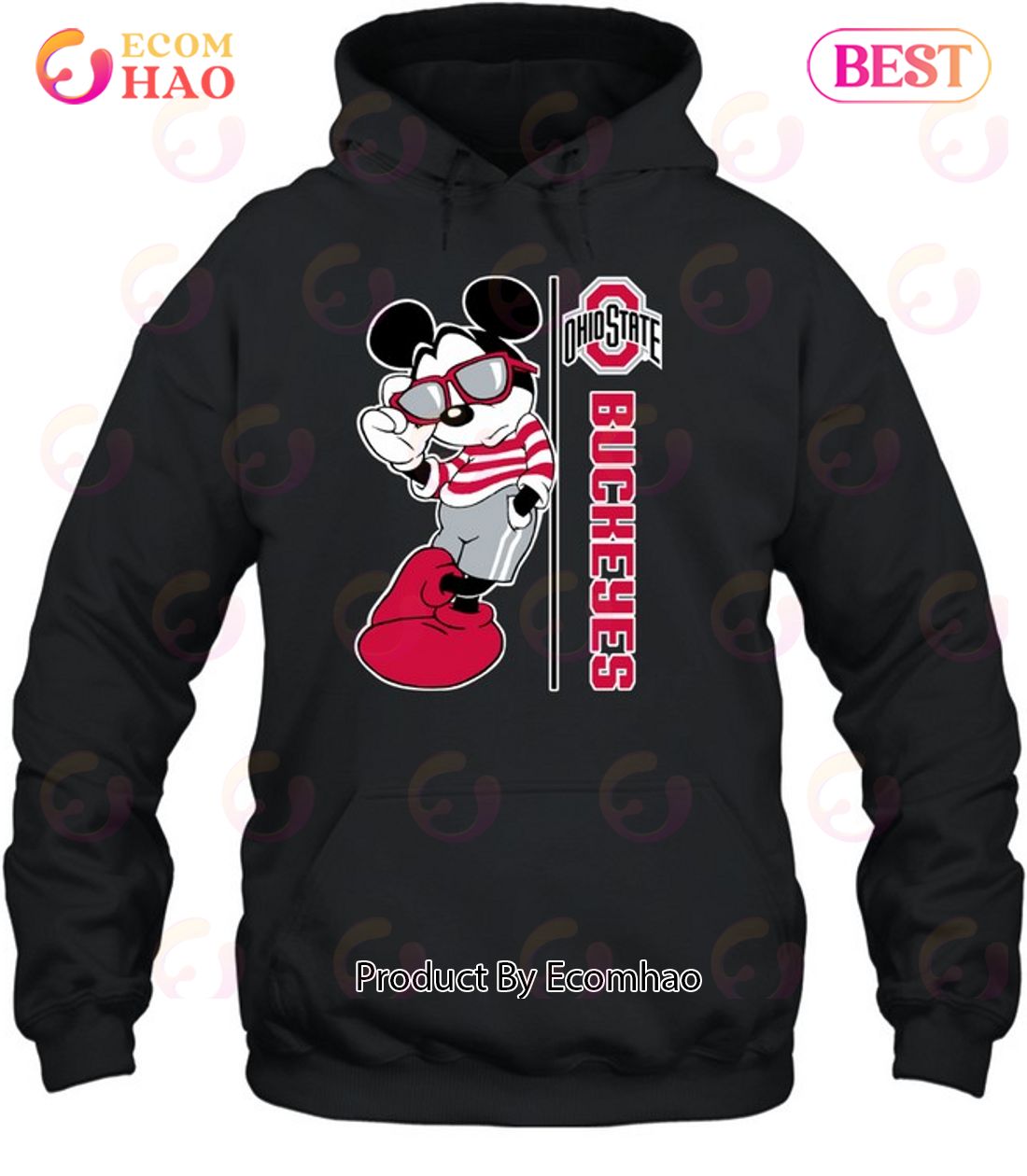 Mickey X Ohio State Buckeyes Unisex T-Shirt