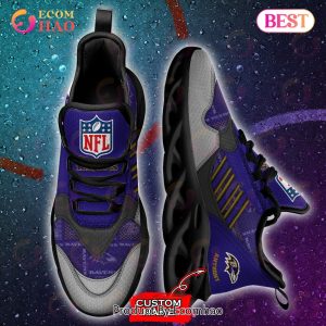 NFL Baltimore Ravens Personalize Max Soul Sneaker