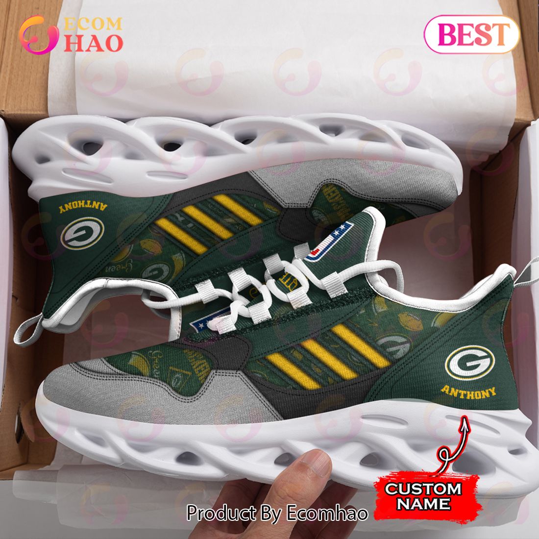 NFL Green Bay Packers Personalize Max Soul Sneaker