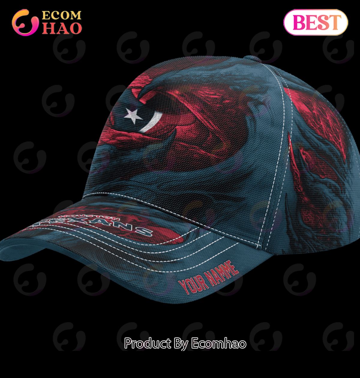 NFL Houston Texans Demon Eyes Cap