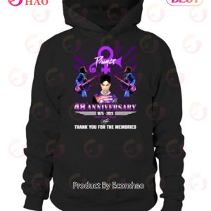 48 Years Of 1975 – 2023 Prince Thank You For The Memories T-Shirt