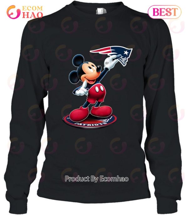 NFL New England Patriots Disney Mickey T Shirt Show Your Team Spirit In  Tropical Style in 2023