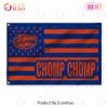 Us Football Clemson Tigers Flag 3D