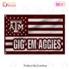 Us Football Tennessee Volunteers Flag 3D