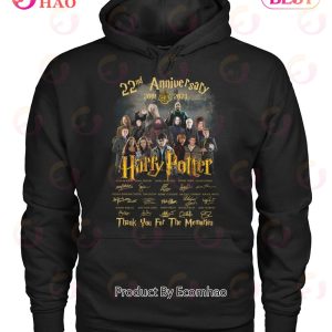 22nd Anniversary 2001 – 2023 Harry Potter Thank You For The Memories T-Shirt