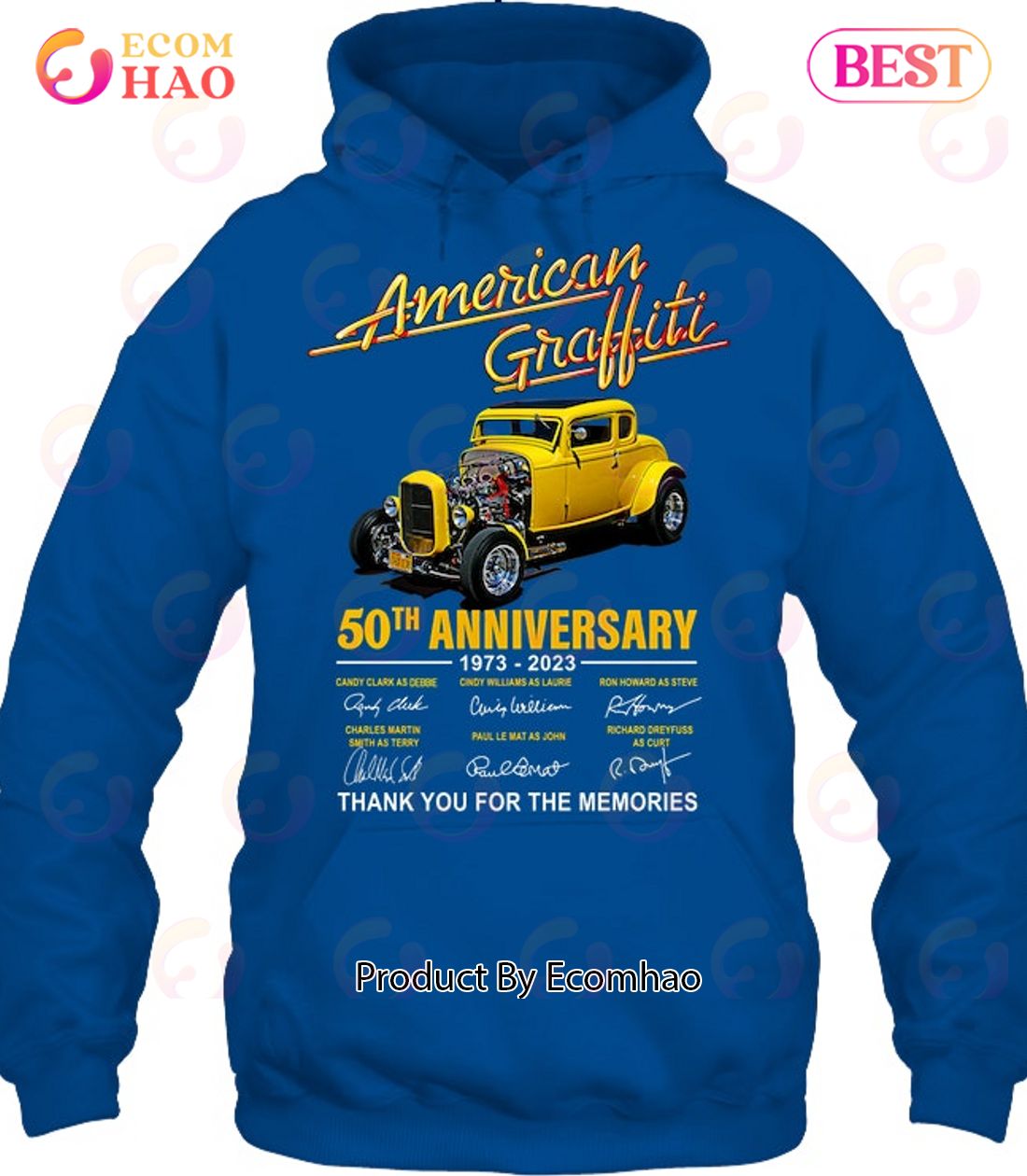 American Graffiti 50th Anniversary 1973 – 2023 Thank You For The Memories T-Shirt