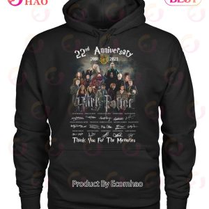 Harry Potter 22nd Anniversary 2001 – 2023 Thank You For The Memories T-Shirt