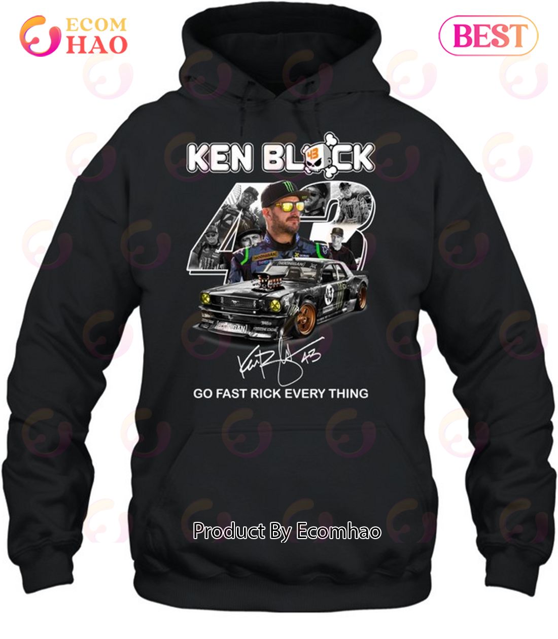 Ken Block 43 Go Fast Rick Every Thing T-Shirt