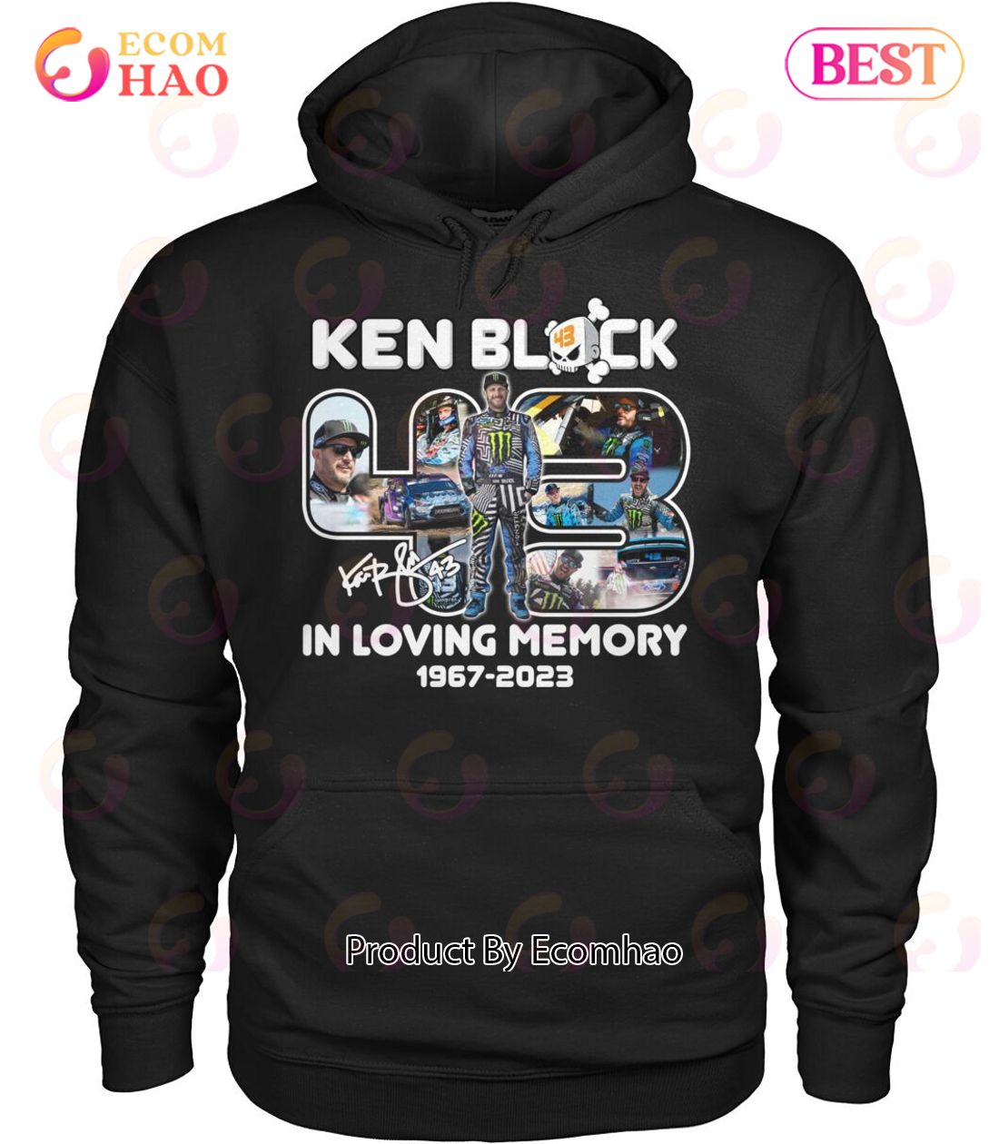 Ken Block 43 In Loving Memory 1967 – 2023 T-Shirt