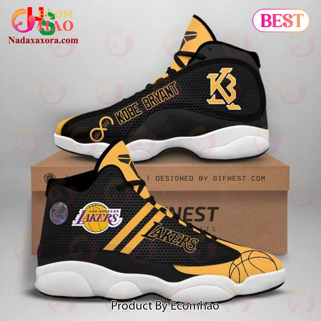 Kobe Bryant Basketball Player Air Jordan 11 Shoes
