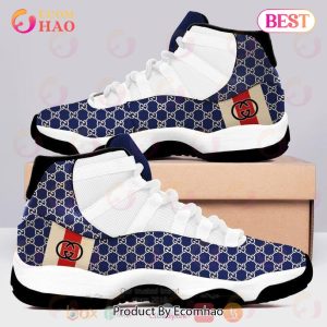 Gucci Blue Air Jordan 11 Sneakers Sport Shoes For Men Women