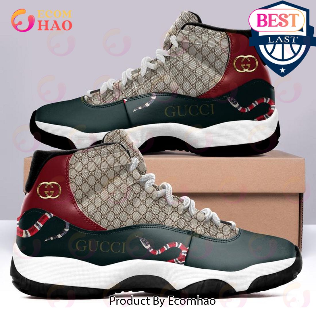 Gucci Ver 5 Air Jordan 11 Sneaker