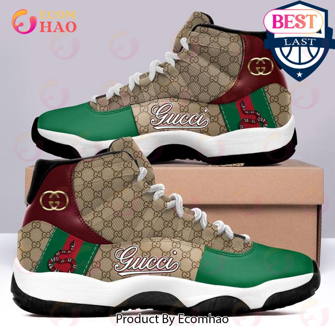 Gucci Ver 6 Air Jordan 11 Sneaker