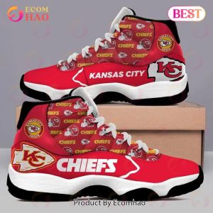 Kansas City Chiefs Football Team Air Jordan 11 Shoes
