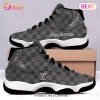 Louis Vuitton Green Camo Air Jordan 11 Sneakers Shoes Hot 2023 LV Gifts Unisex