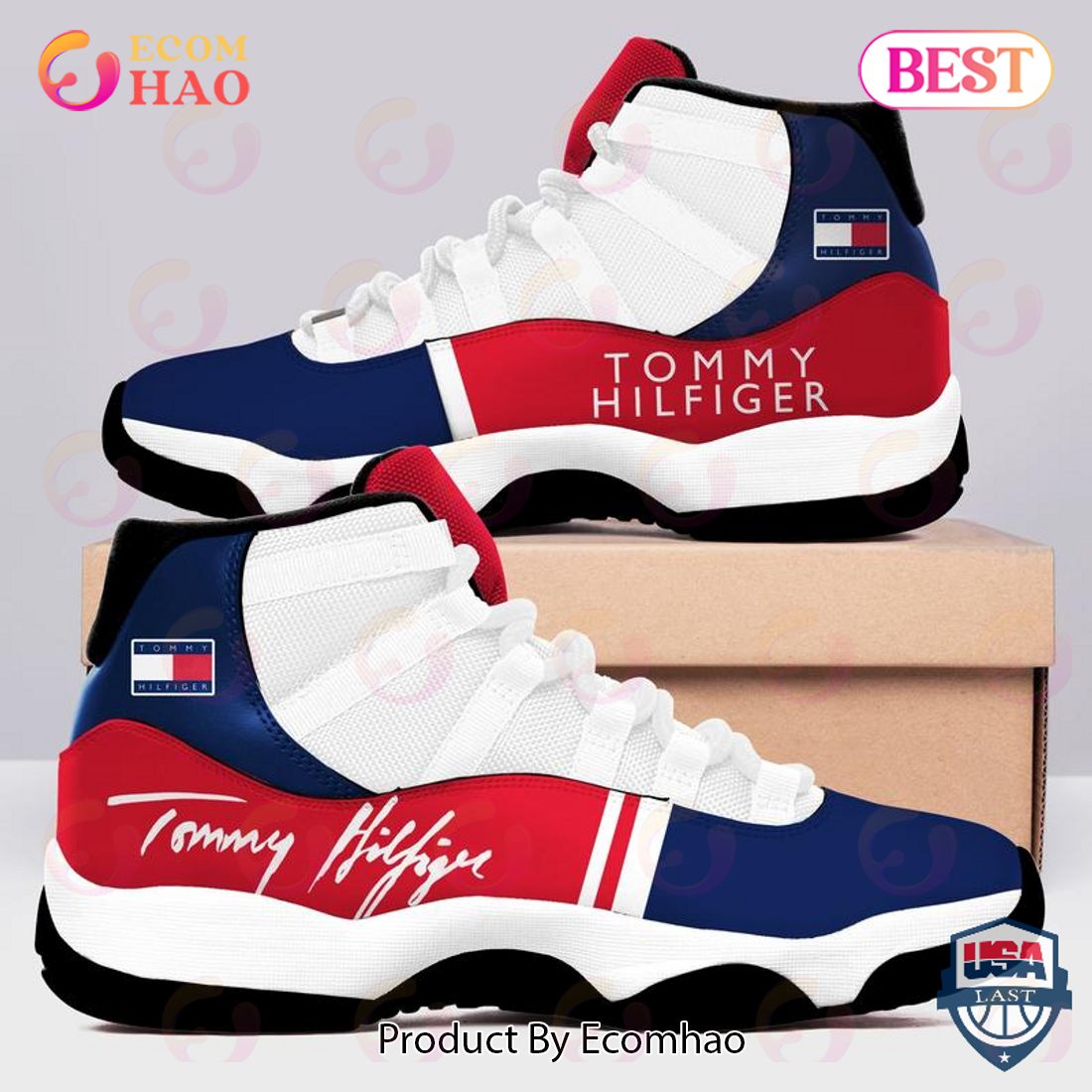 Tommy Hilfiger Air Jordan 11 Shoes, Sneaker