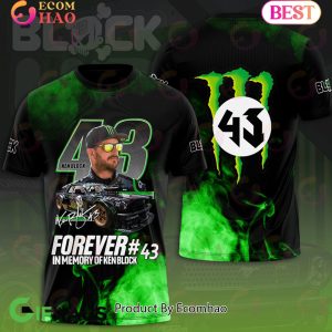 Forever In Memory Of Ken Block 43 3D Hoodie