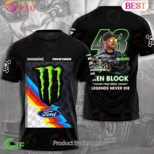 Hoonigan Toyo Tires Ford Ken Block 1967 – 2023 Legends Never Die 3D Hoodie