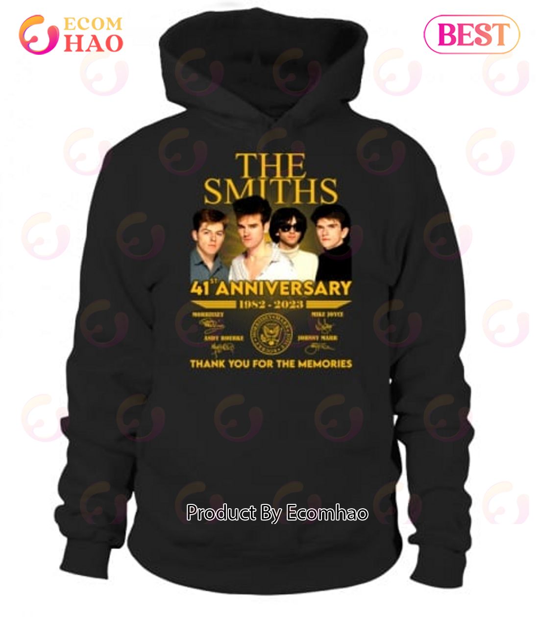 41st Anniversary 1982 – 2023 The Smiths Thank You For The Memories T-Shirt