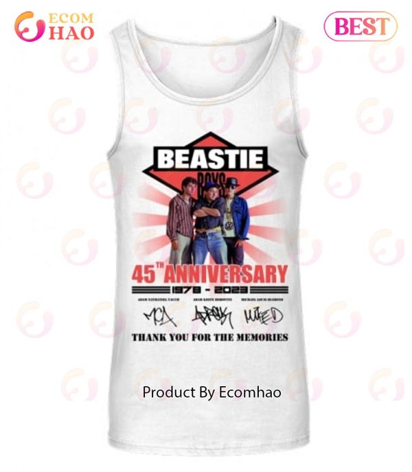Beastie Boys 45th Anniversary 1978 – 2023 Thank You For The Memories T-Shirt