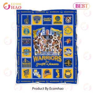 Golden State Warriors 2022 – 2023 Strength In Numbers Quilt, Fleece Blanket, Sherpa Fleece Blanket Golden State Warriors 2022 – 2023 Strength In Numbers Quilt, Fleece Blanket, Sherpa Fleece Blanket