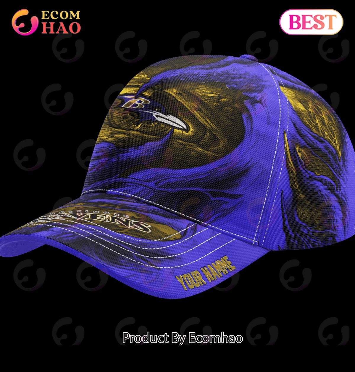 NFL Baltimore Ravens Demon Eyes Cap