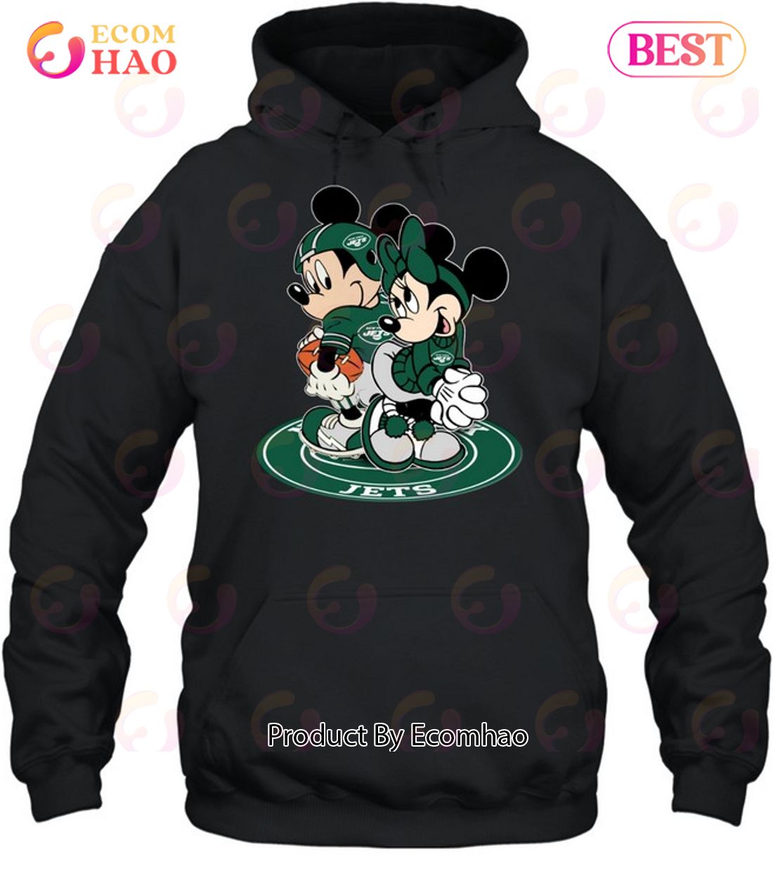 NFL New York Jets Mickey & Minnie T-Shirt