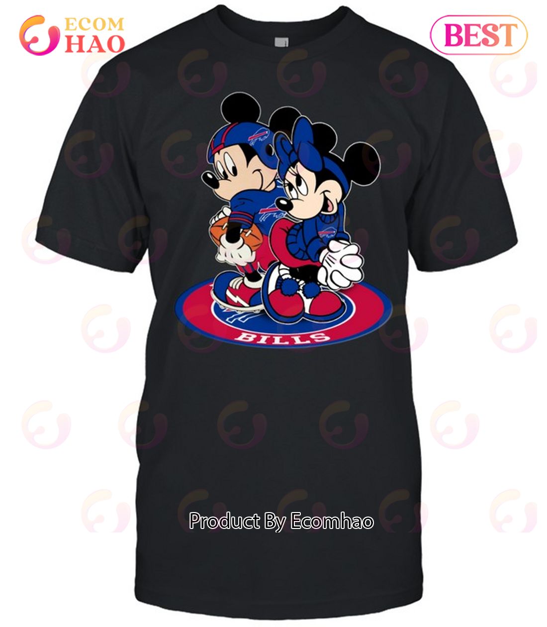 NFL Cincinnati Bengals Mickey & Minnie T-Shirt