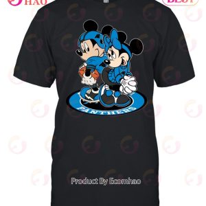 NFL Carolina Panthers Mickey & Minnie T-Shirt