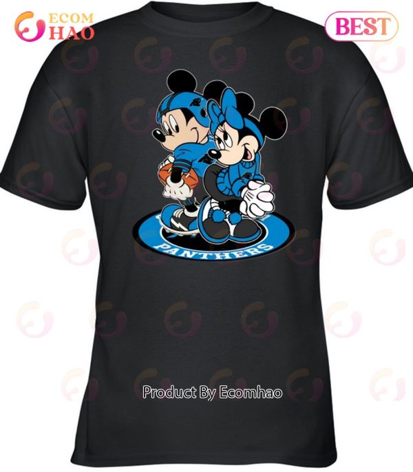 NFL Carolina Panthers Mickey & Minnie T-Shirt