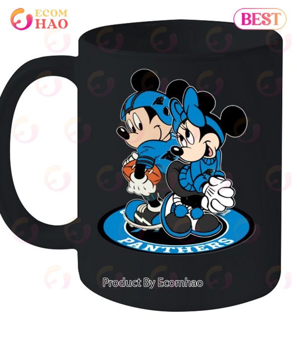 NFL Carolina Panthers Mickey & Minnie T-Shirt
