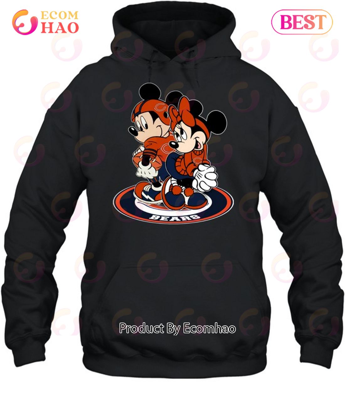 NFL Chicago Bears Mickey & Minnie T-Shirt