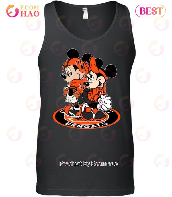 NFL Cincinnati Bengals Mickey & Minnie T-Shirt