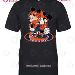 NFL Denver Broncos Mickey & Minnie T-Shirt