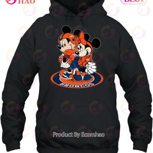 NFL Denver Broncos Mickey & Minnie T-Shirt