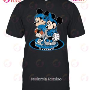 NFL Detroit Lions Mickey & Minnie T-Shirt