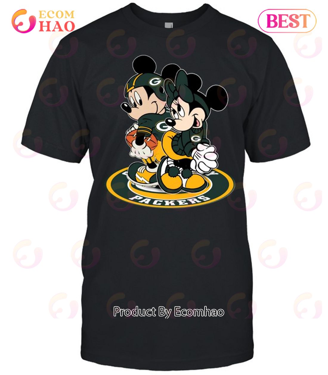 NFL Green Bay Packers Mickey & Minnie T-Shirt