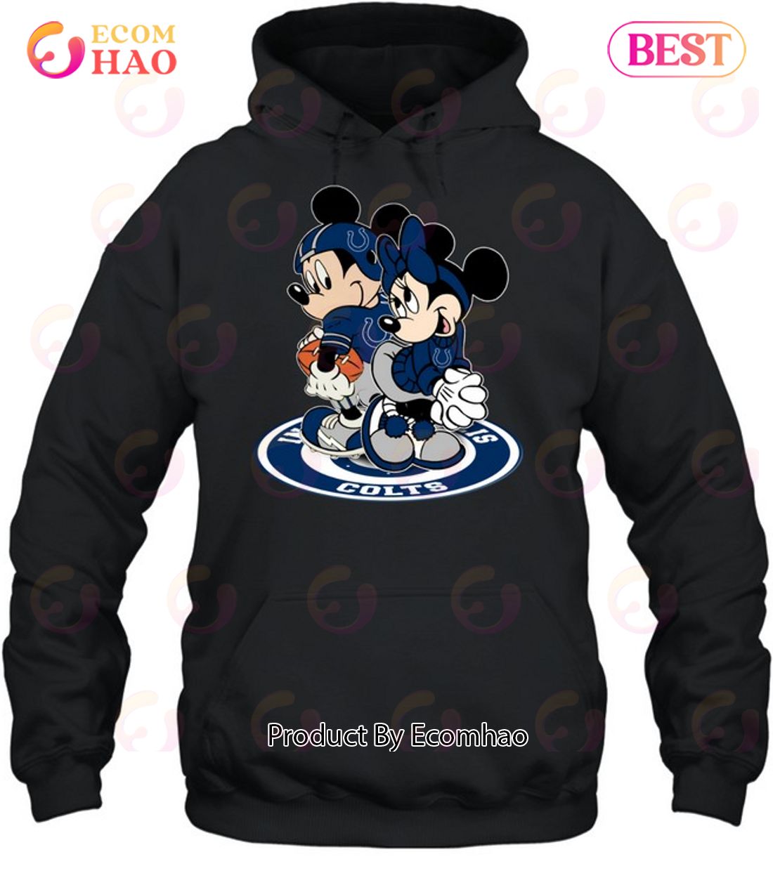 NFL Indianapolis Colts Mickey & Minnie T-Shirt