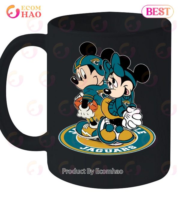 NFL Jacksonville Jaguars Mickey & Minnie T-Shirt