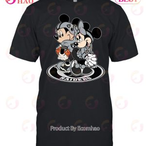 NFL Las Vegas Raiders Mickey & Minnie T-Shirt